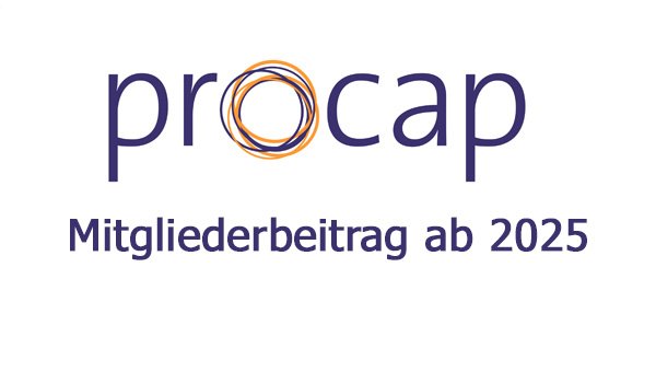 Logo Procap und Mitgliederbeitrag