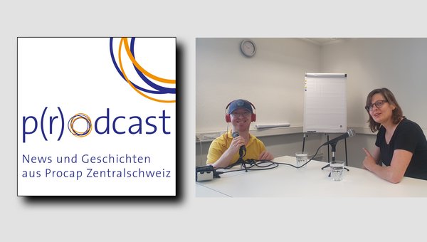 Podcastaufnahme mit Jahn Graf und Marie-Christine Kamke